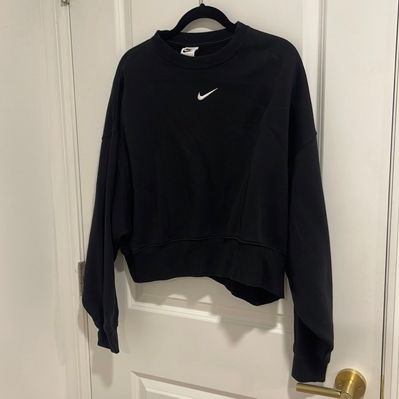 NIKE CROP TOP SWEATSHIRT XS - Picture 2 of 5